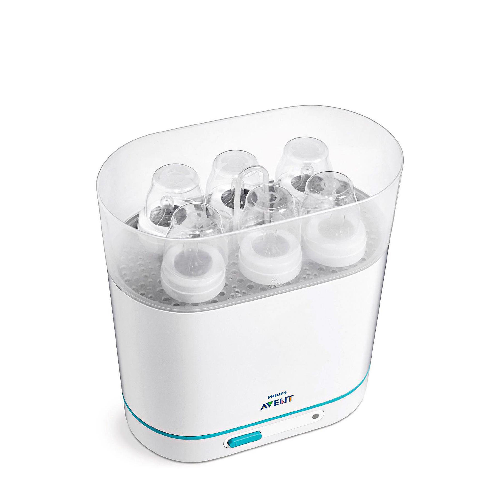 Philips AVENT SCF284/02 elektrische stoomsterilisator 3-in-1 | wehkamp