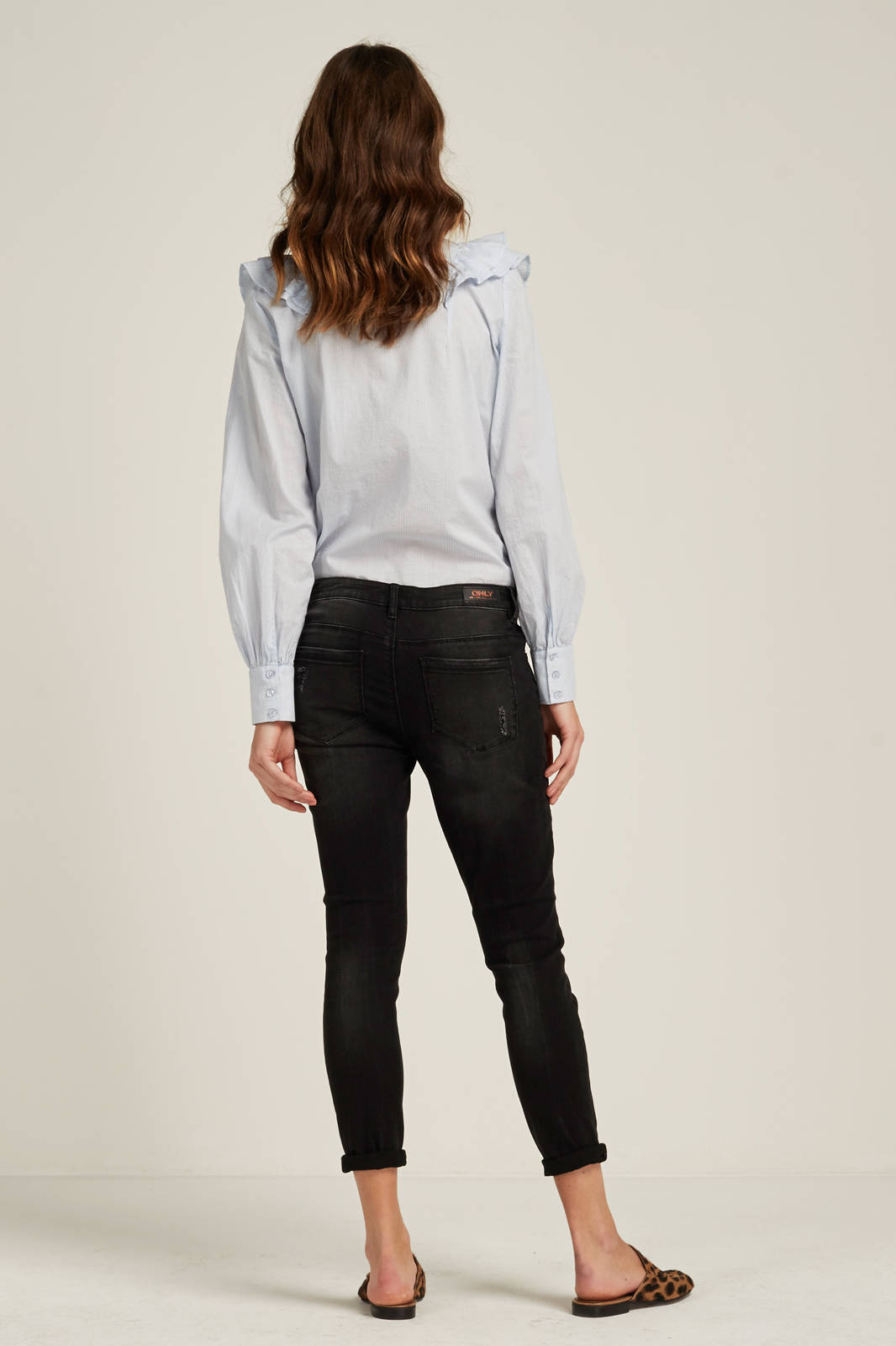 VILA gestreepte blouse met ruches | wehkamp VILA streepblouse met strik | wehkamp