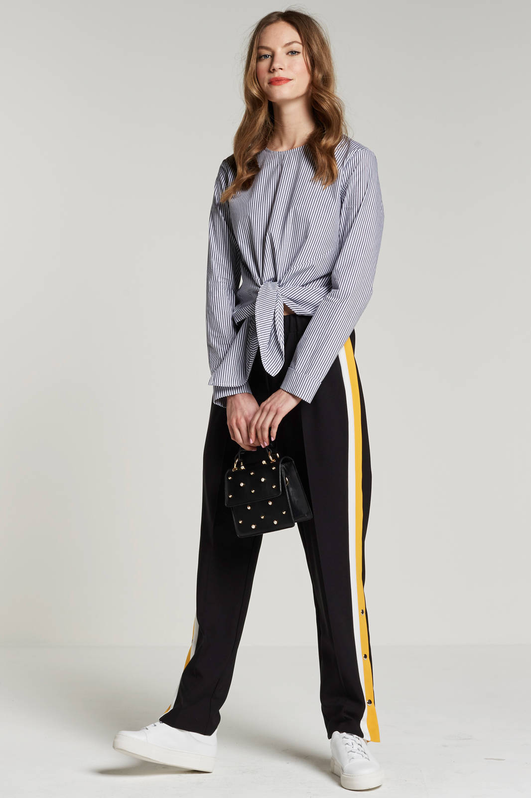 VILA streepblouse met strik | wehkamp VILA streepblouse met strik | wehkamp