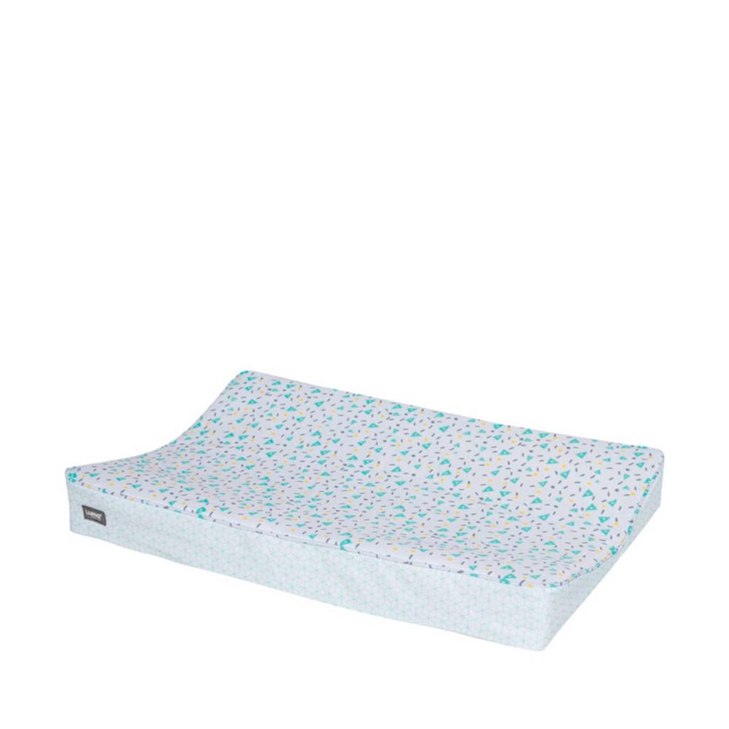 Luma aankleedkussen shapes mint, Shapes Mint