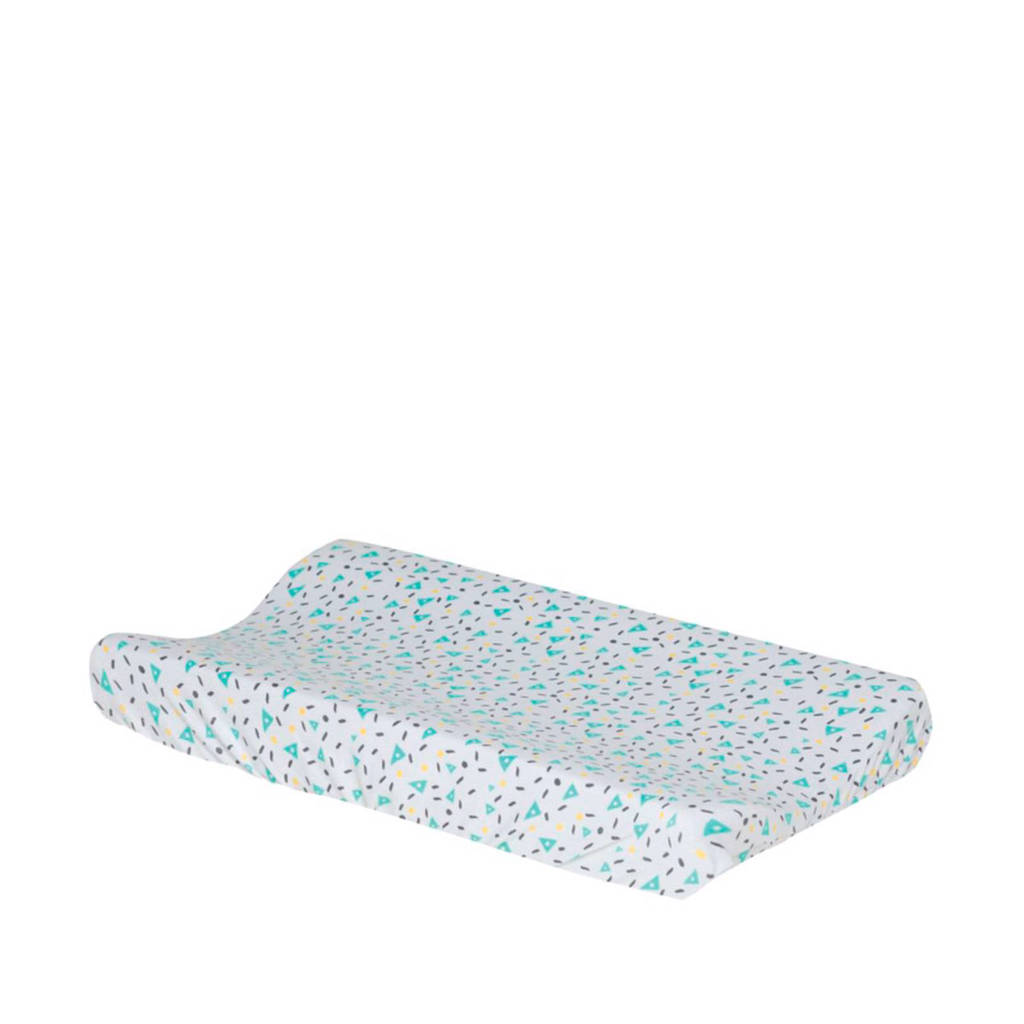 Luma aankleedkussenhoes shapes mint, Shapes Mint