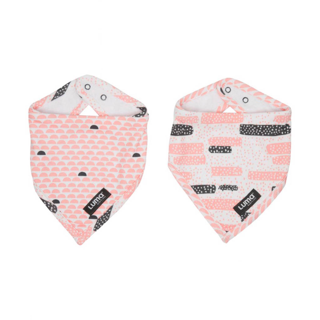 Luma bandana slab peach moon 2 stuks, Peach Moon