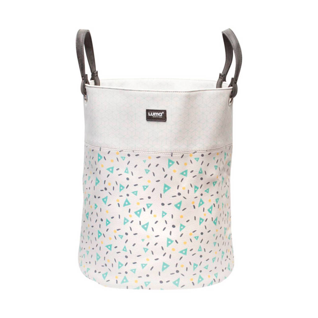 Luma speelgoedmand medium shapes mint, Shapes Mint