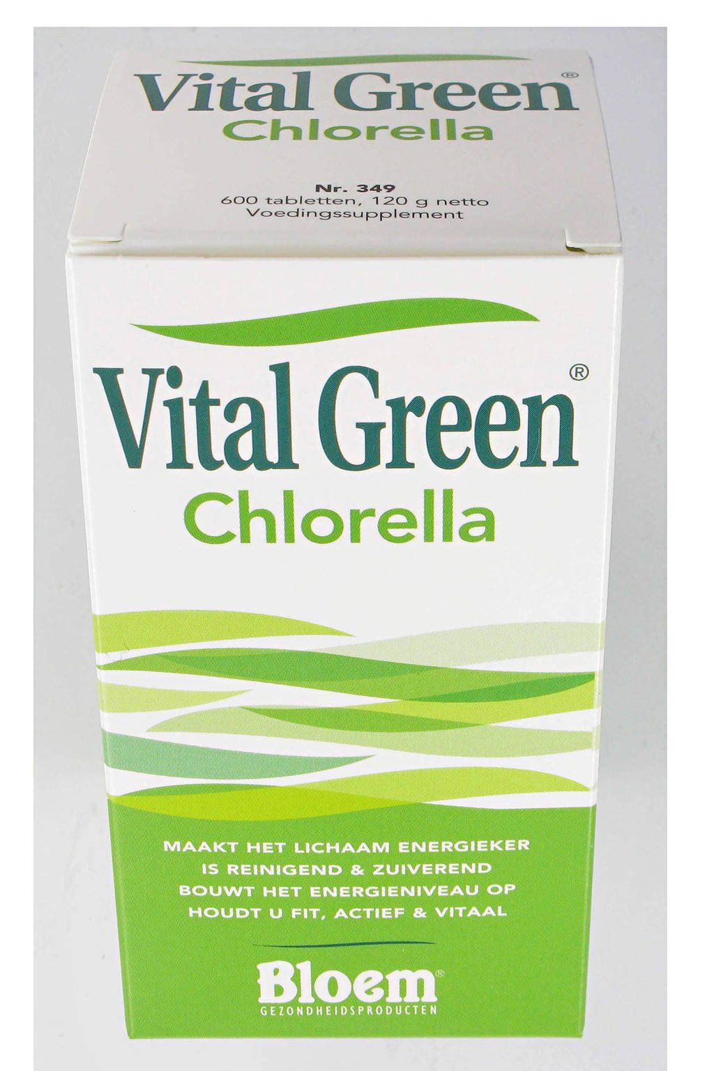 Bloem Vital Green Chlorella vitaminen - 600 stuks