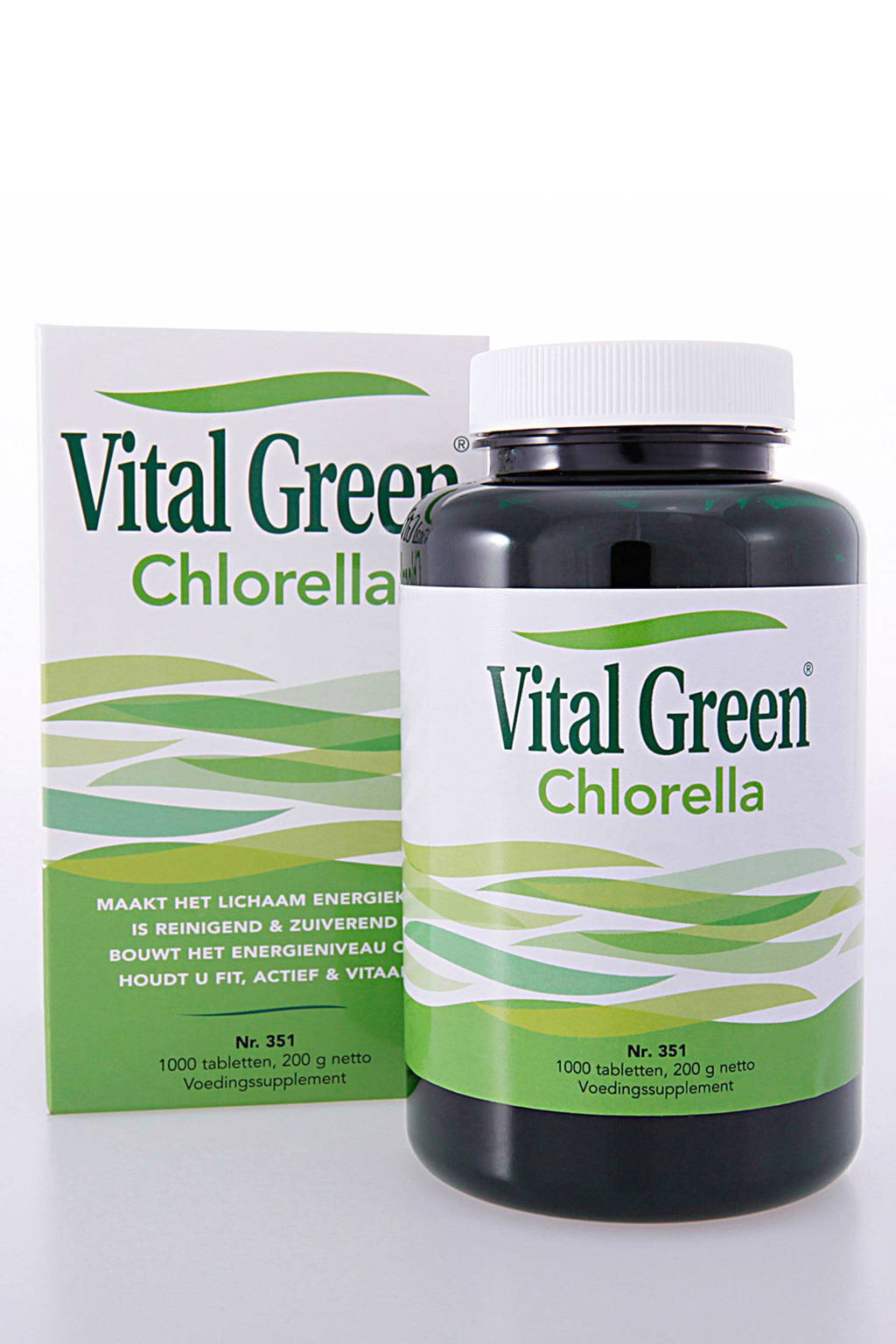 Bloem Vital Green Chlorella vitaminen - 1000 stuks