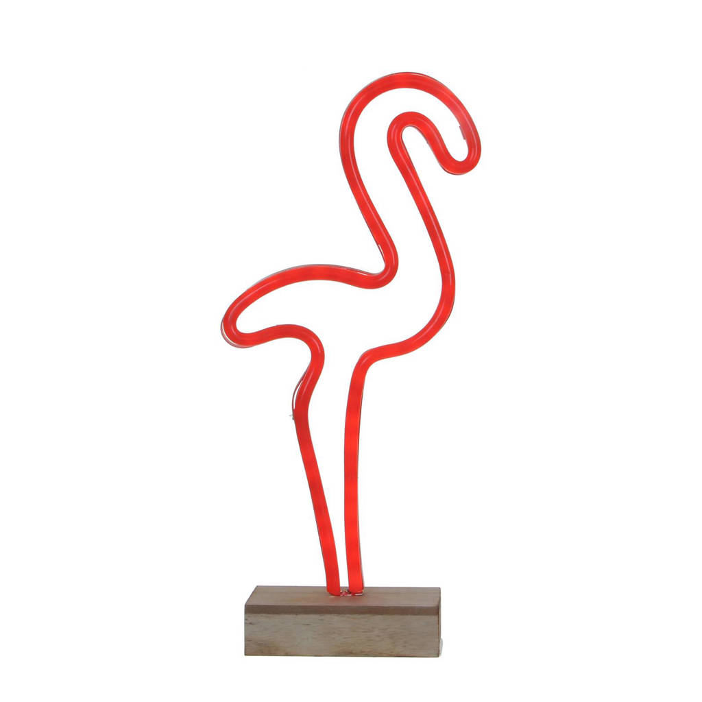House of Seasons neonverlichting Flamingo (led), Rood