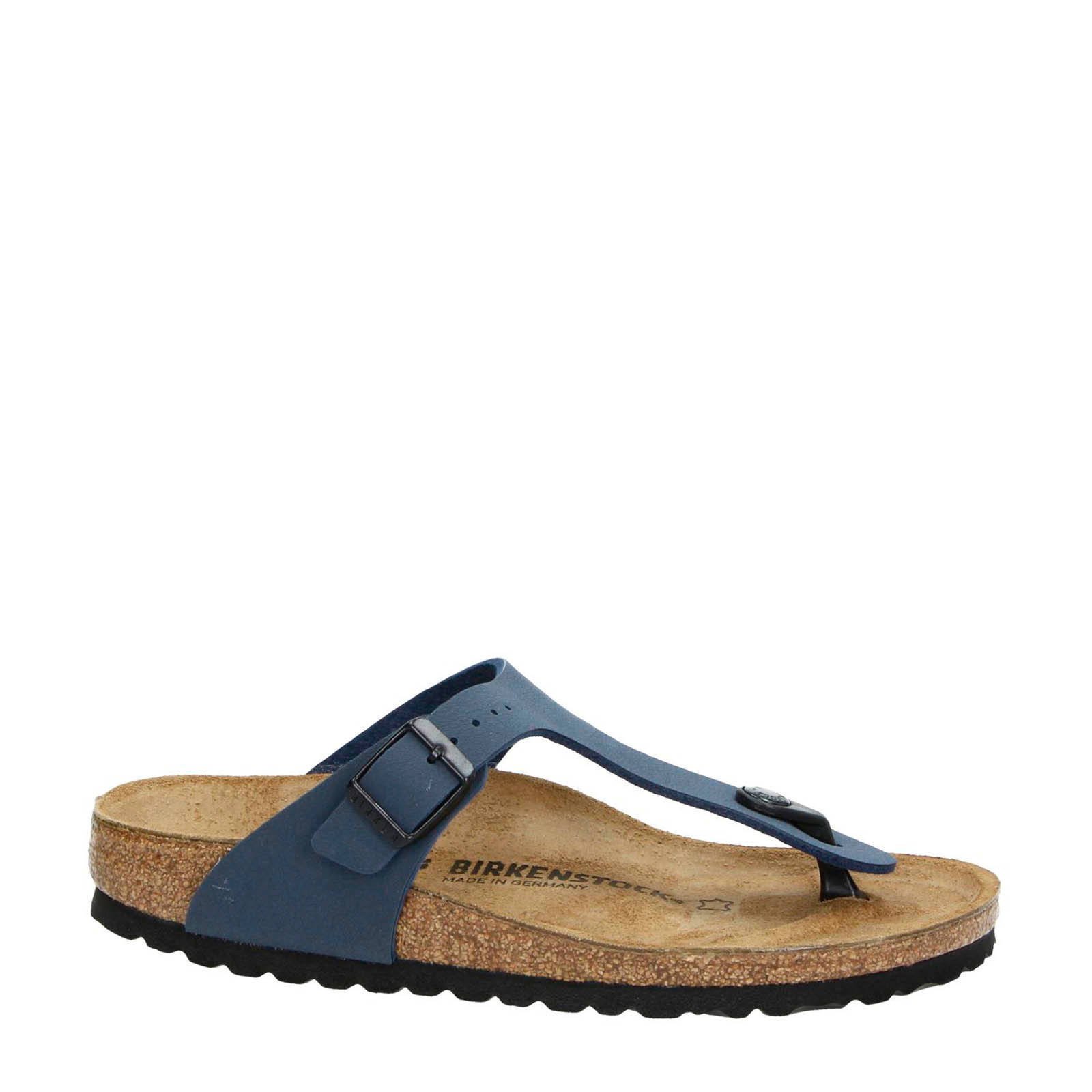 Birkenstock gizeh online blauw