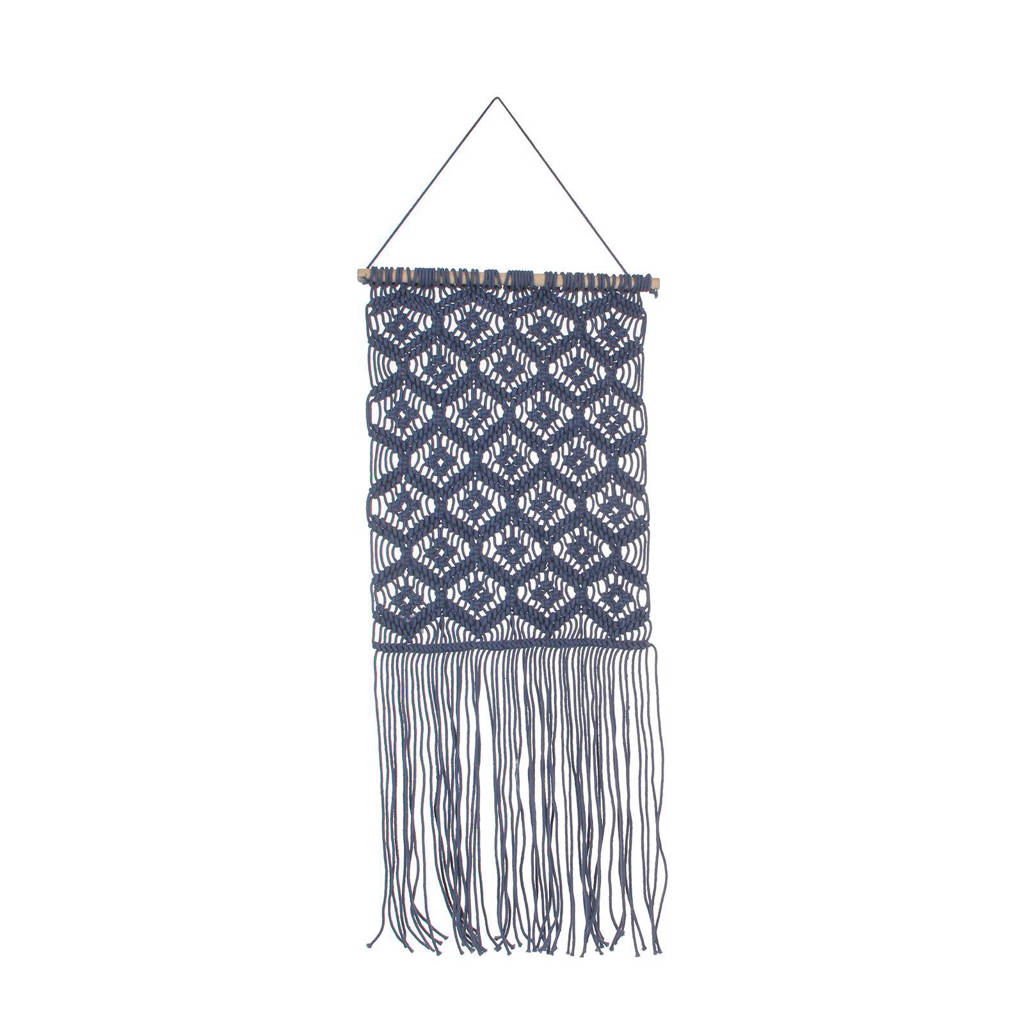 House of Seasons muurhanger, Donkerblauw
