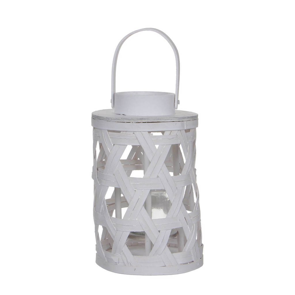 House of Seasons windlicht (S), Wit