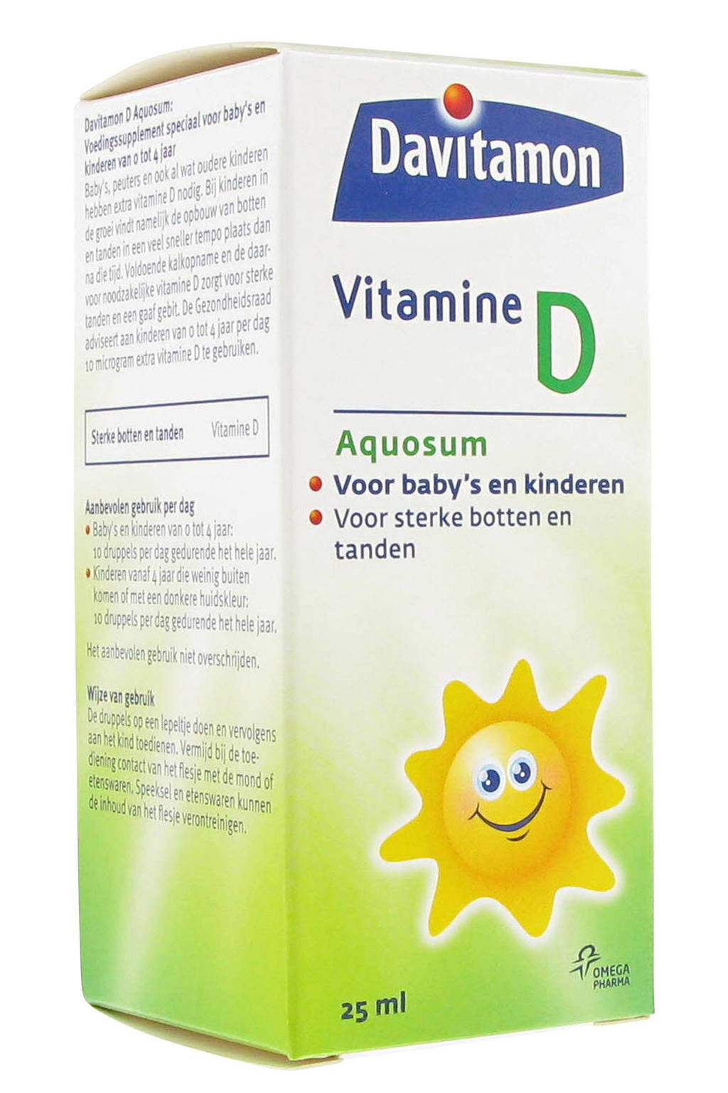 Davitamon Vitamine D Aquosum druppels - 25 ml