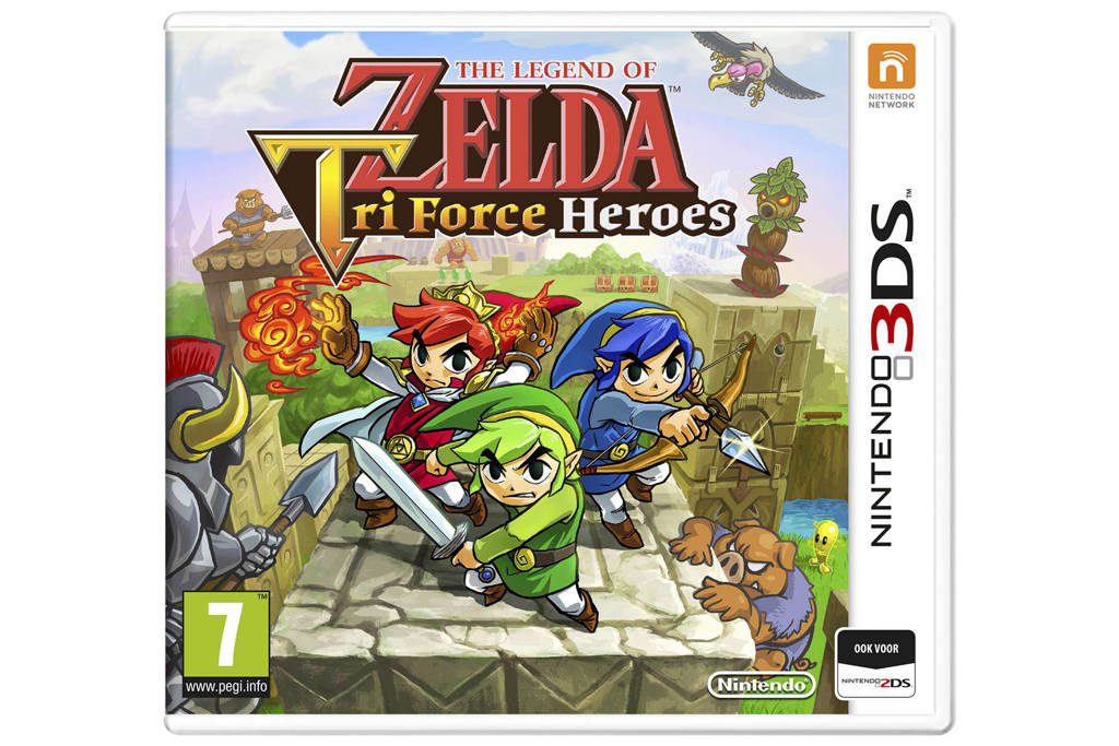 The Legend of Zelda: Tri Force Heroes (Nintendo 3DS)