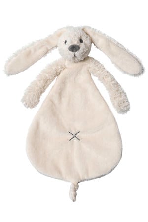 konijn richie knuffeldoekje - 25 cm