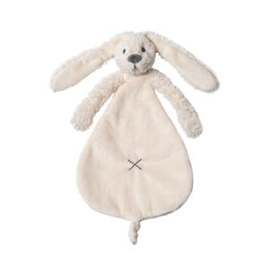 konijn richie knuffeldoekje - 25 cm