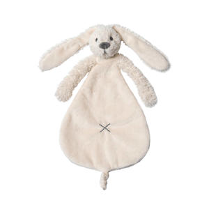 konijn richie knuffeldoekje - 25 cm