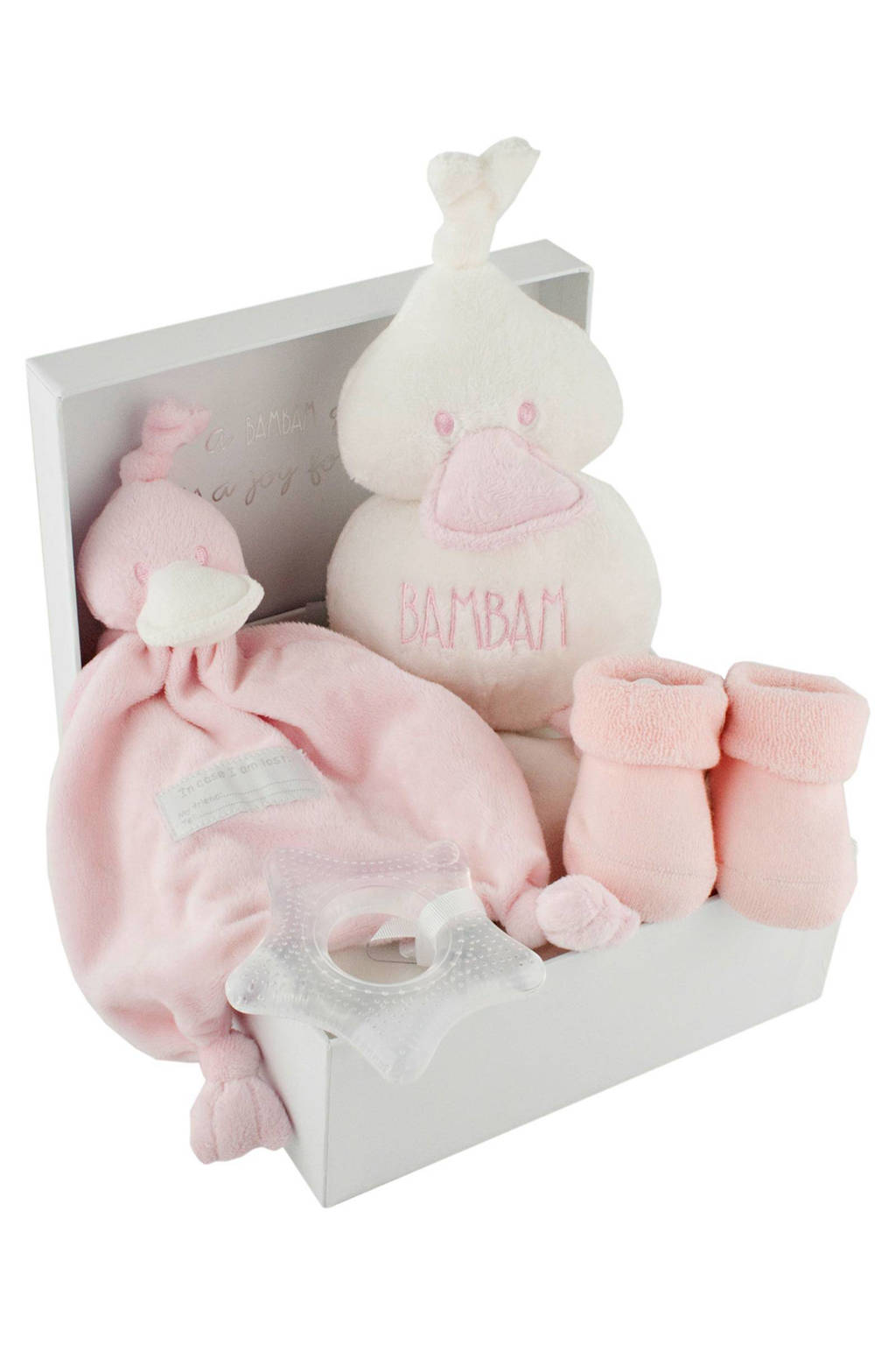 BamBam geschenkset roze, Roze