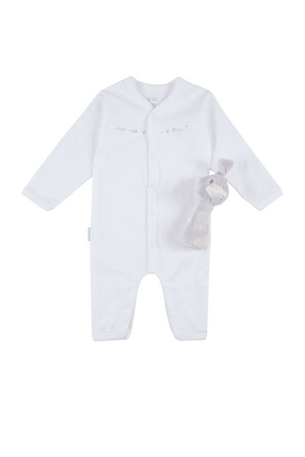 BamBam Who Needs Sleep geschenkset, Wit