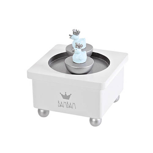 Bambam Houten Muziekdoos Blauw bambam kopen in de aanbieding