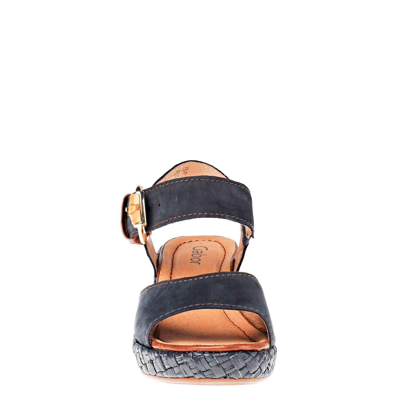 Gabor leren sandalen | wehkamp