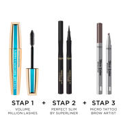 thumbnail: L'Oréal Paris Volume Million Lashes waterproof mascara - Zwart