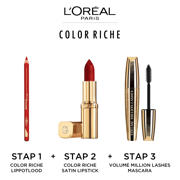 thumbnail: L'Oréal Paris Color Riche Satin lippenstift - 373 Magnetic Coral