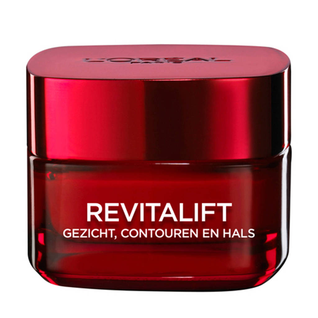 L'Oréal Paris Skin Expert Revitalift Gezicht, Contouren en Hals crème - 50 ml