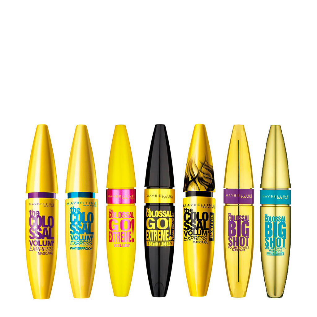 Maybelline New York The Colossal waterproof mascara Black wehkamp