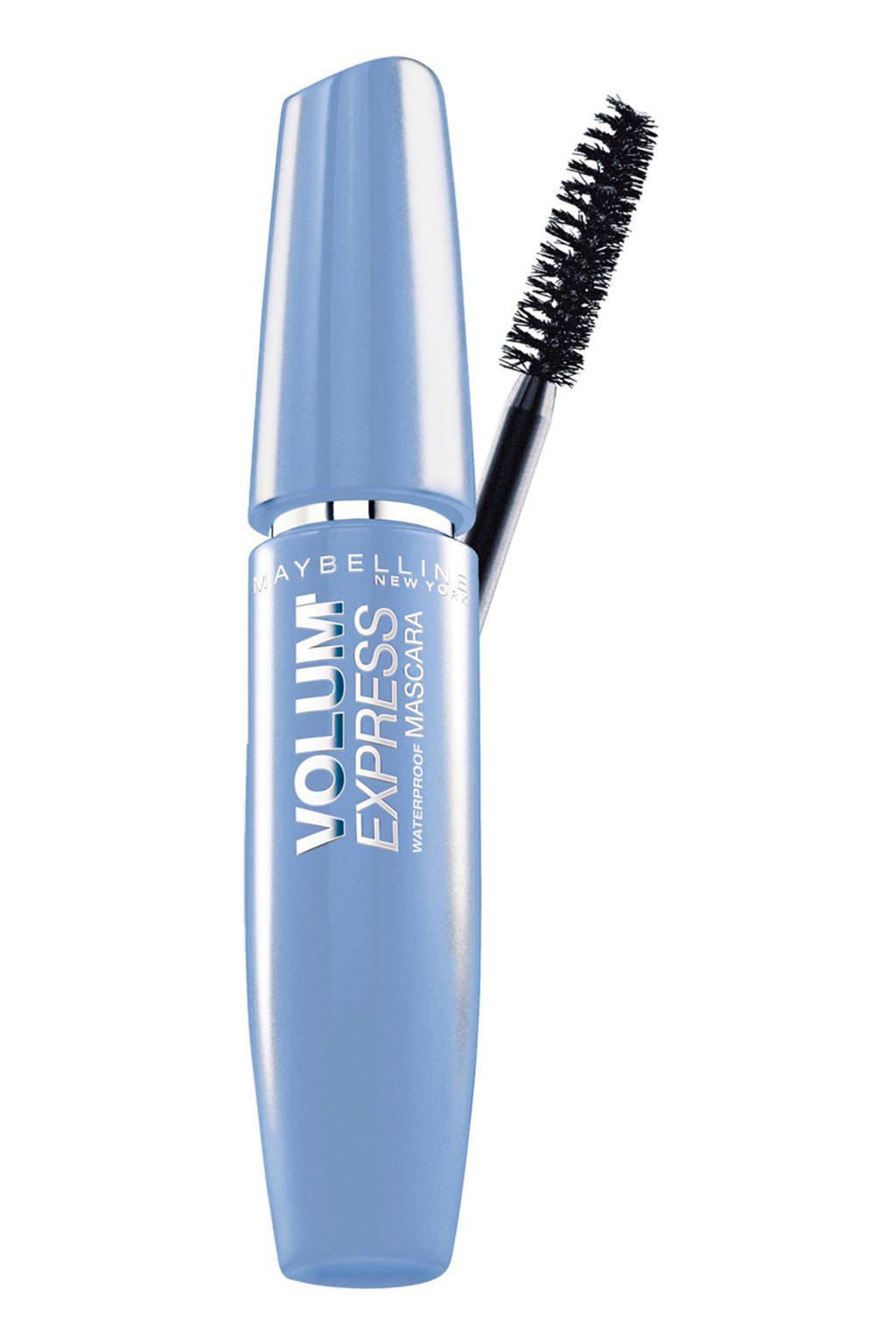 Maybelline New York Volum'Express Waterproof mascara - black, Zwart