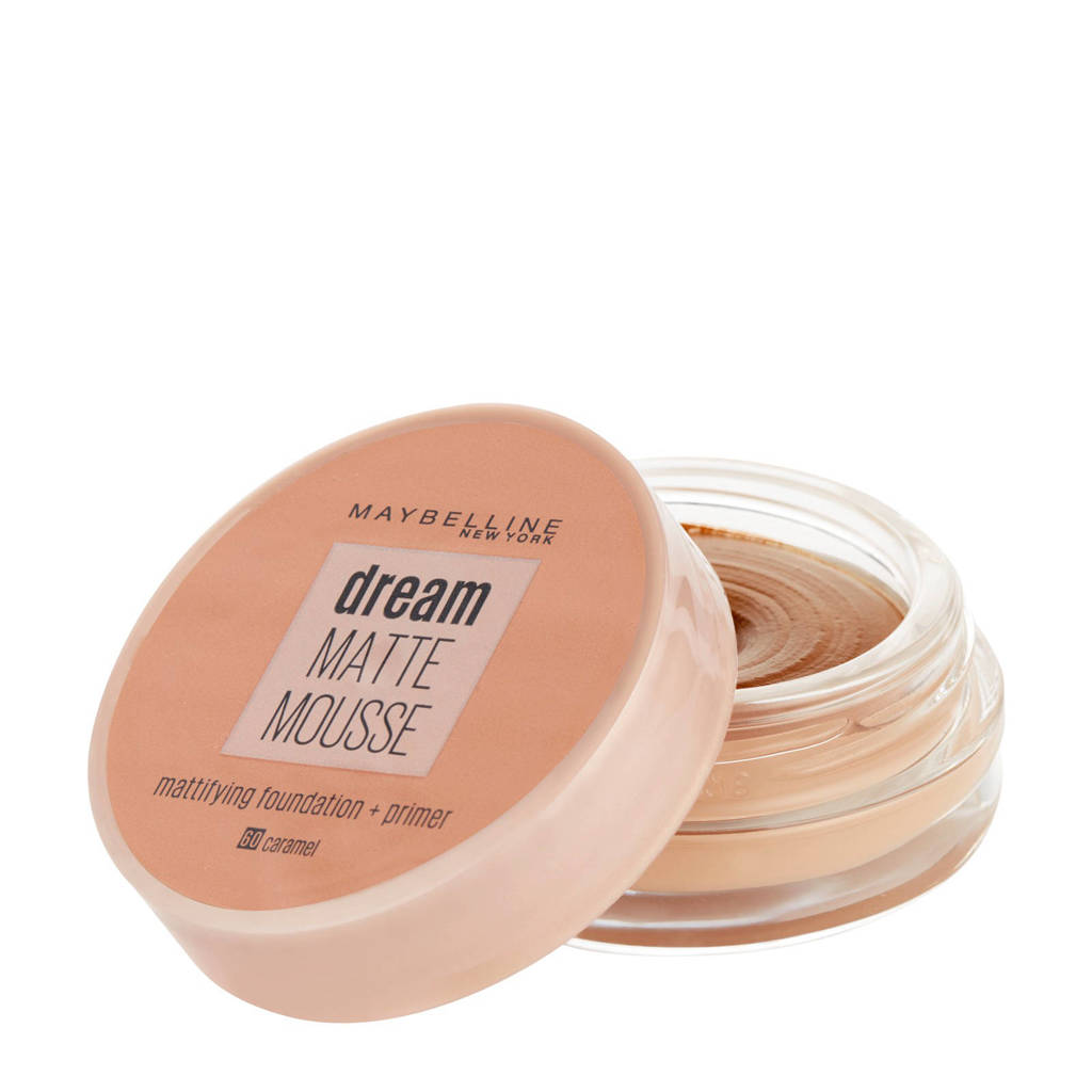 Maybelline New York Dream Matte Mousse foundation - 60 caramel | wehkamp