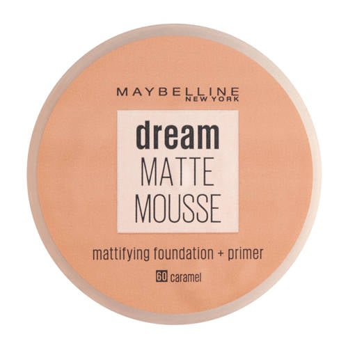 Maybelline Dream Matte Mousse Foundation 60 Caramel maybelline kopen in de aanbieding