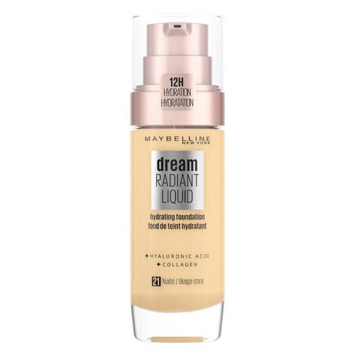 Wehkamp Maybelline New York Dream Radiant Liquid Foundation - 21 Nude Beige aanbieding