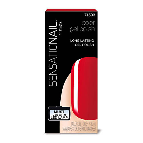 Sensationail Gelnagellak Scarlet Red sensationail kopen in de aanbieding