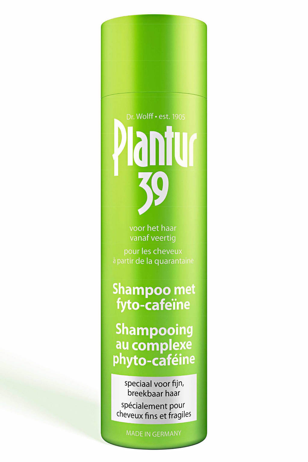 Plantur 39 Cafeïne shampoo - fijn en breekbaar haar