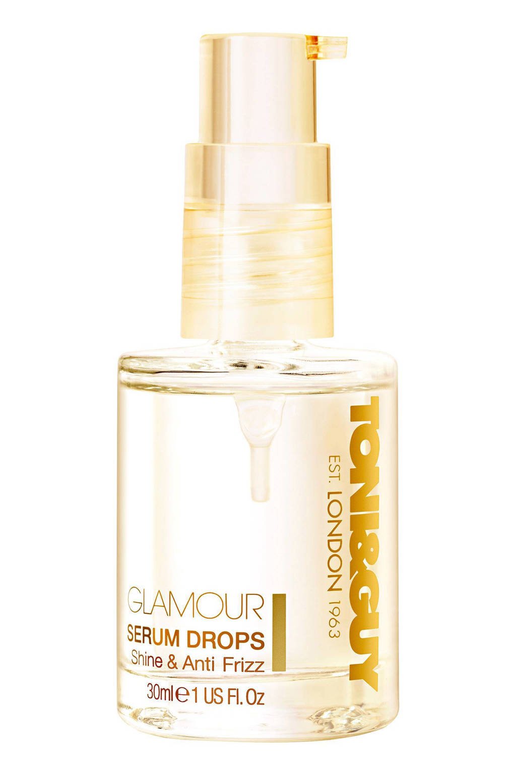 TONI&GUY Shine & Anti-Frizz Glamour - 30 ml - Serum