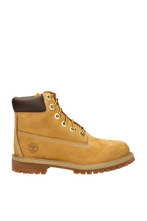   nubuck veterboots geel