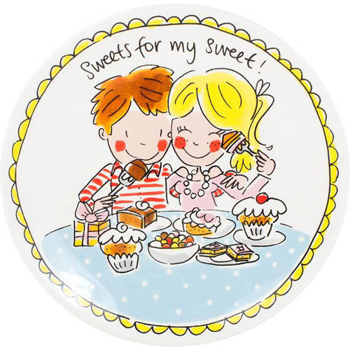 Blond Amsterdam Gebaksbord Even Bijkletsen O18 Cm blond amsterdam kopen in de aanbieding