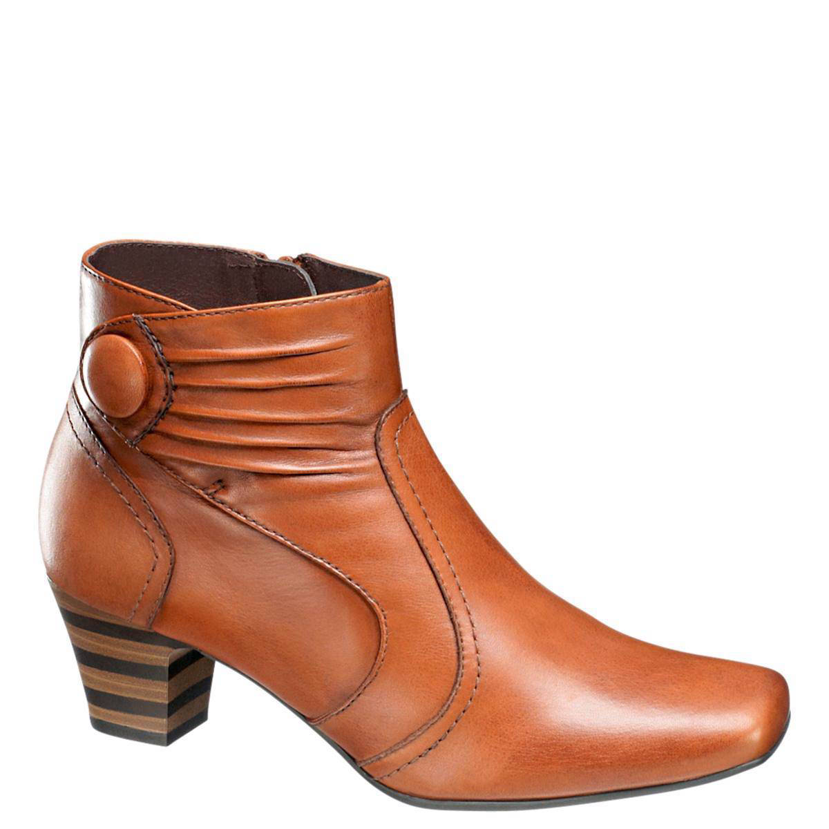 5th Avenue vanHaren 5th Avenue leren enkellaarzen | wehkamp vanHaren 5th Avenue leren enkellaarzen cognac | wehkamp