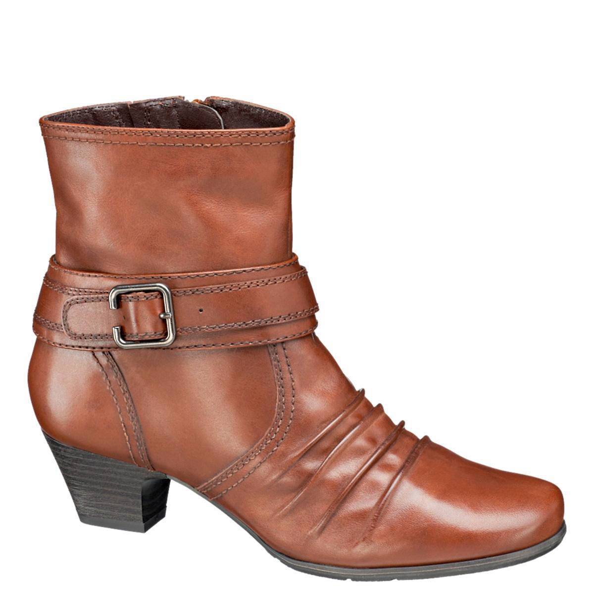 5th Avenue vanHaren 5th Avenue leren enkellaarzen | wehkamp vanHaren 5th Avenue leren enkellaarzen cognac | wehkamp