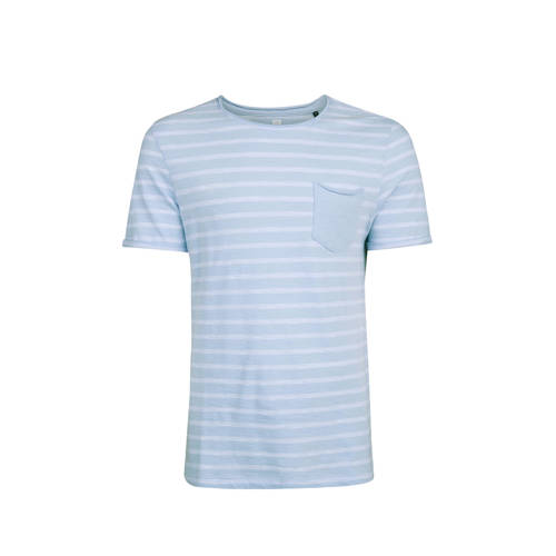 We Fashion Gestreept Slim Fit T Shirt Lichtblauw we fashion kopen in de aanbieding We Fashion Gestreept Slim Fit T Shirt Lichtblauw we fashion kopen in de aanbieding