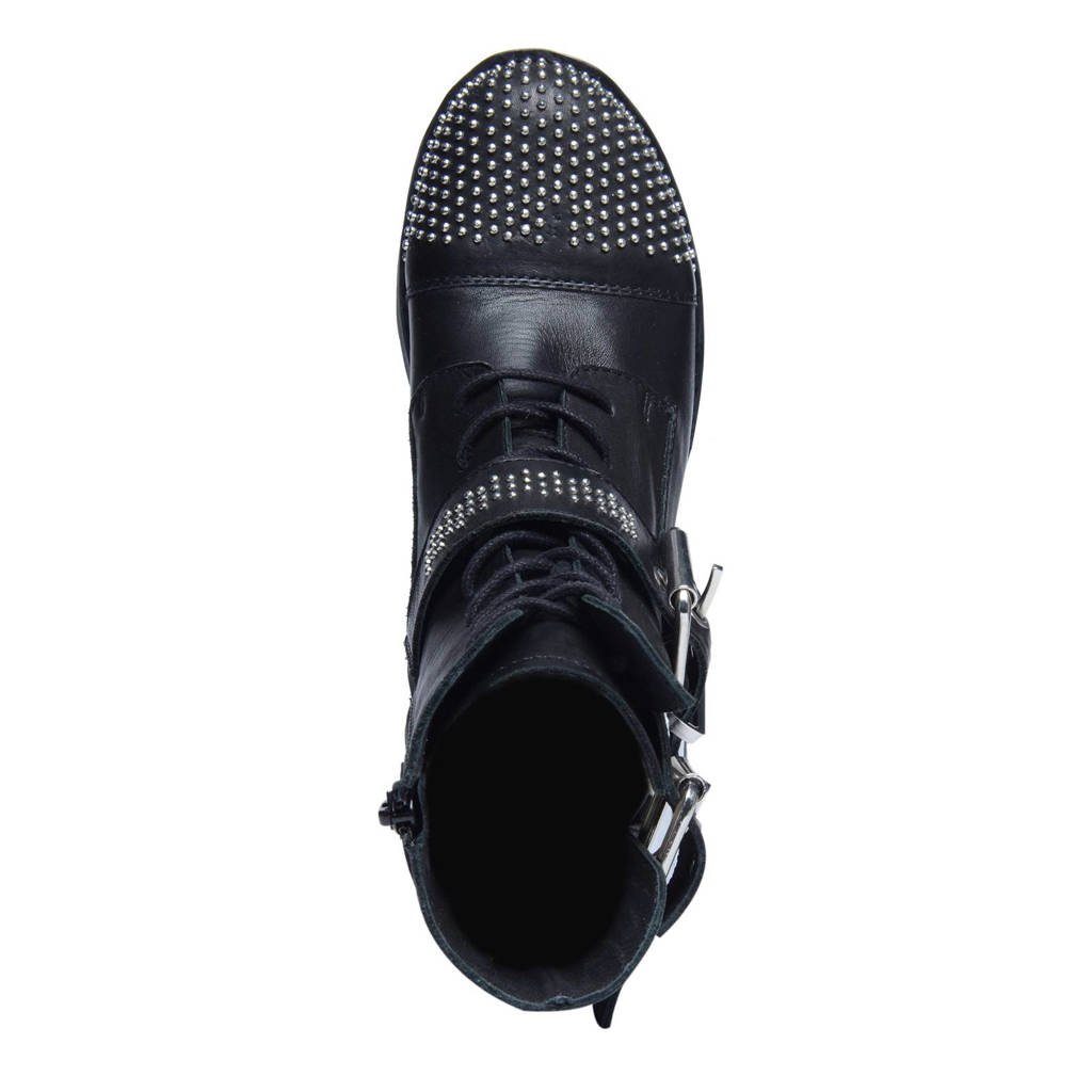 Bikerboots Bikerboots Studs Studs Bikerboots Leren Leren Leren Sacha Met Met Sacha Sacha qPzwR4
