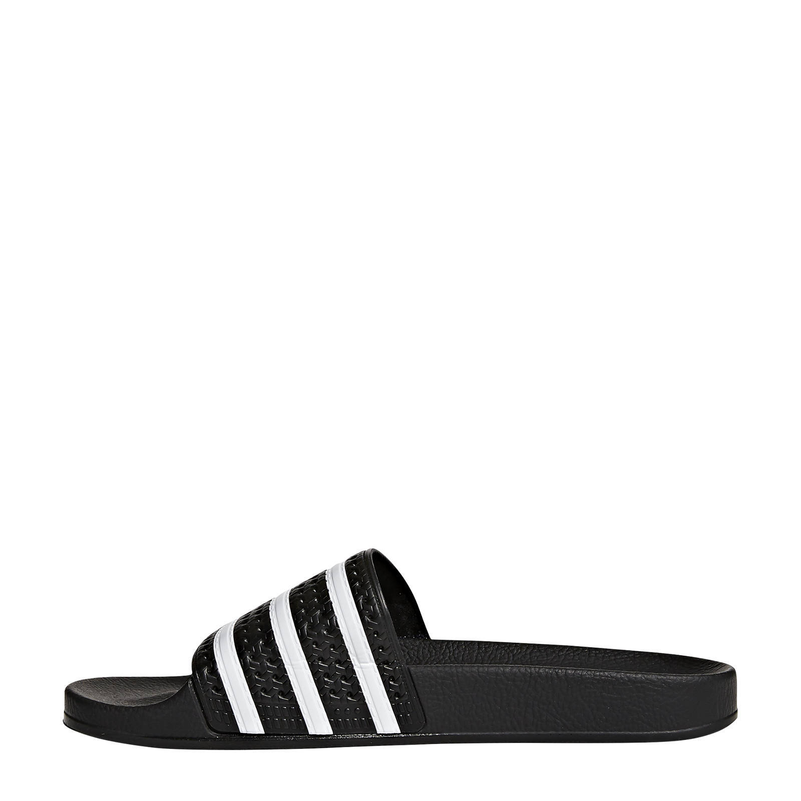 adidas slippers zwart wit