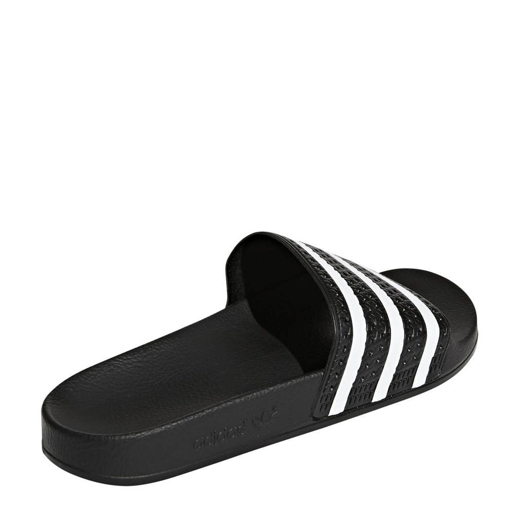Ontdek Terugspoelen Geven adidas Originals Adilette badslippers zwart/wit | wehkamp