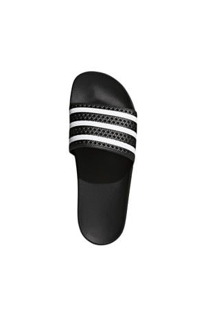 Adilette badslippers zwart/wit