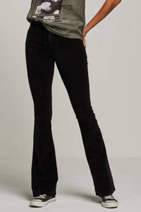 Lois high waist flared jeans zwart