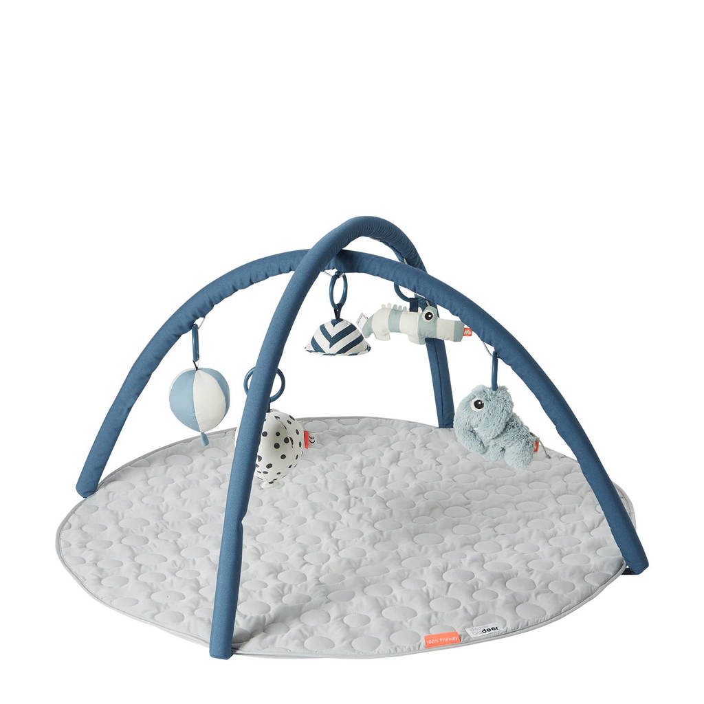 Done by Deer speelkleed babygym blauw, Blauw