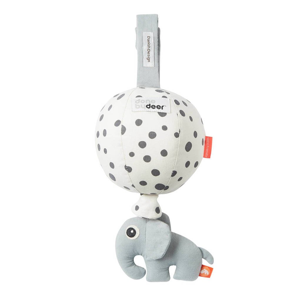Done by Deer Ballon muziekdoosje happy dots, Happy dots