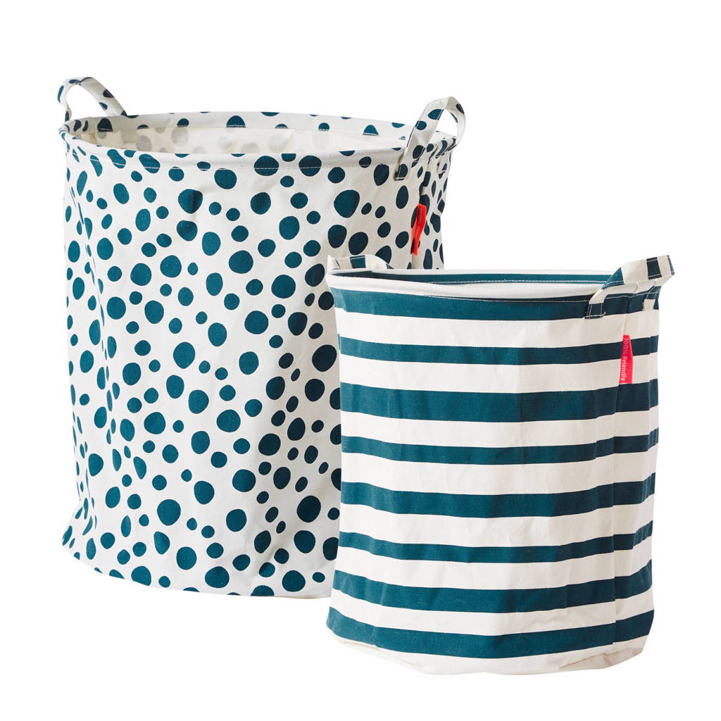Done by Deer opbergmand 2 stuks blauw, blue