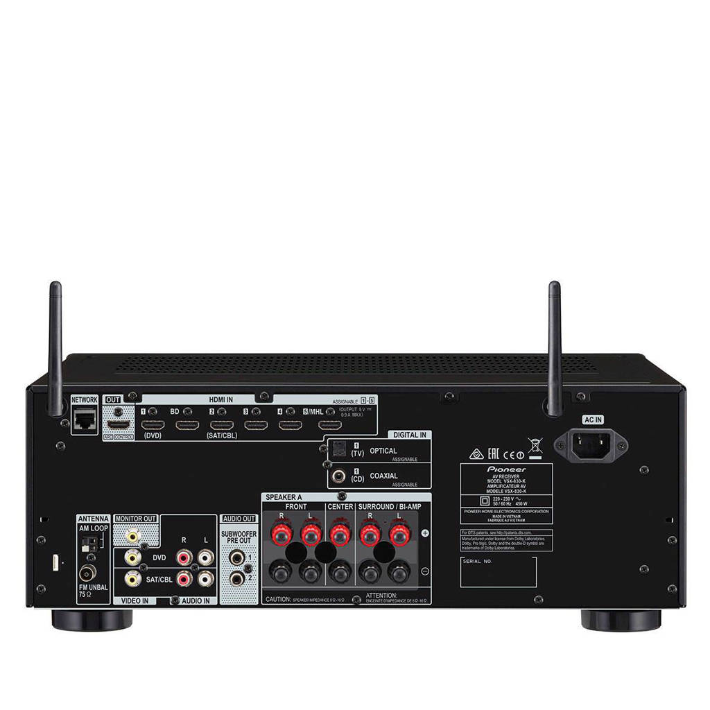 pioneer vsx 830