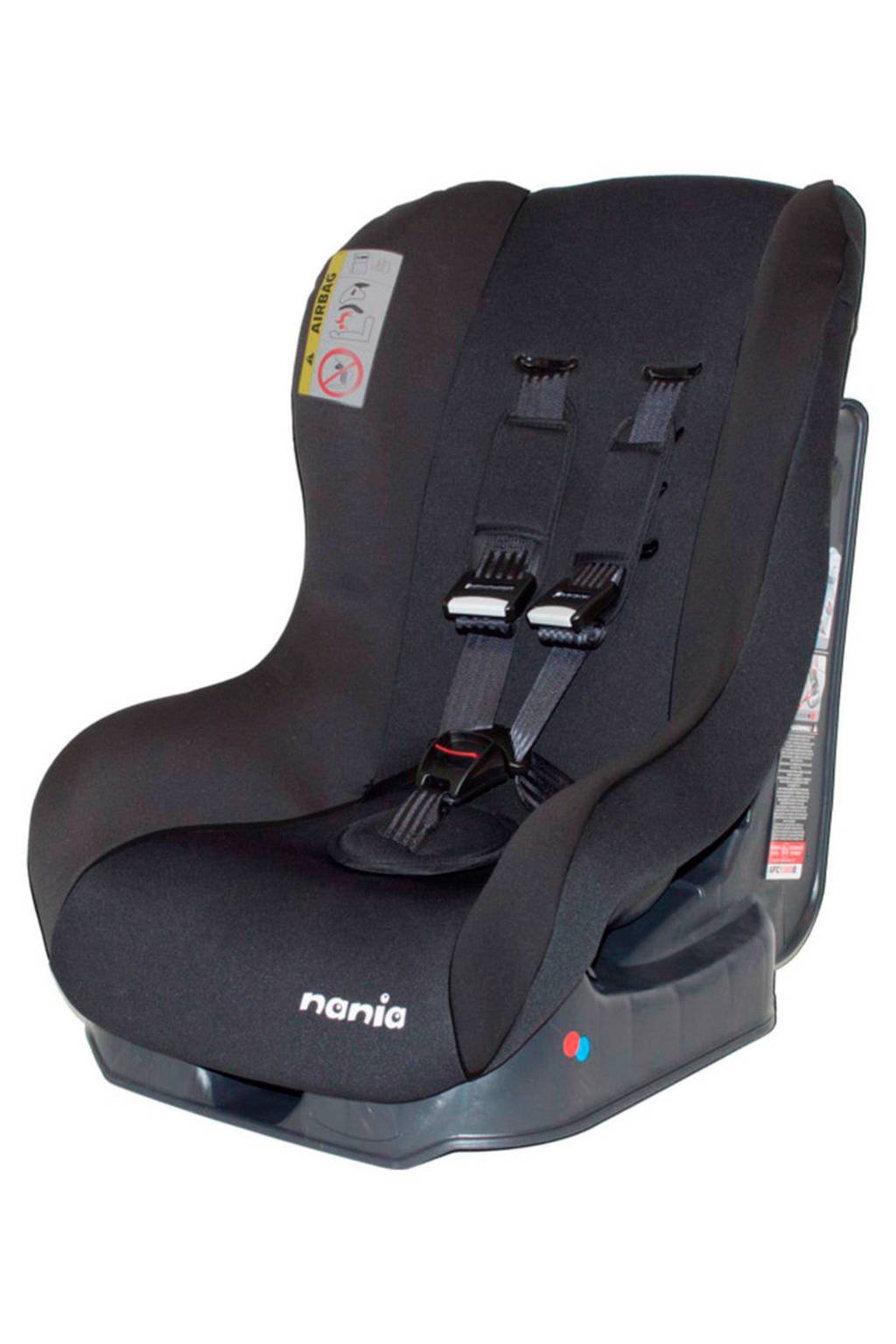 Nania Maxim autostoel (0-18 kg) zwart, Zwart