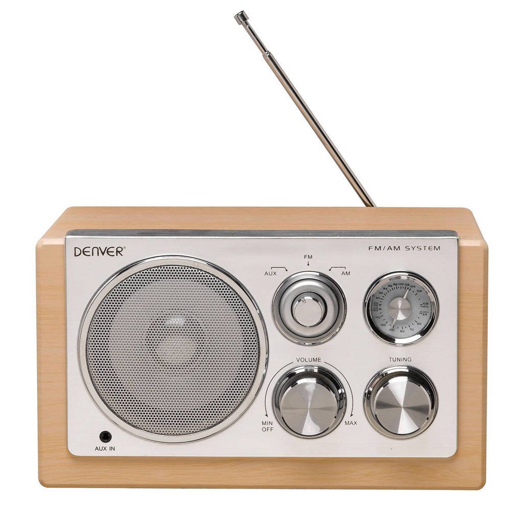 Denver TR-61 draagbare radio hout, Hout