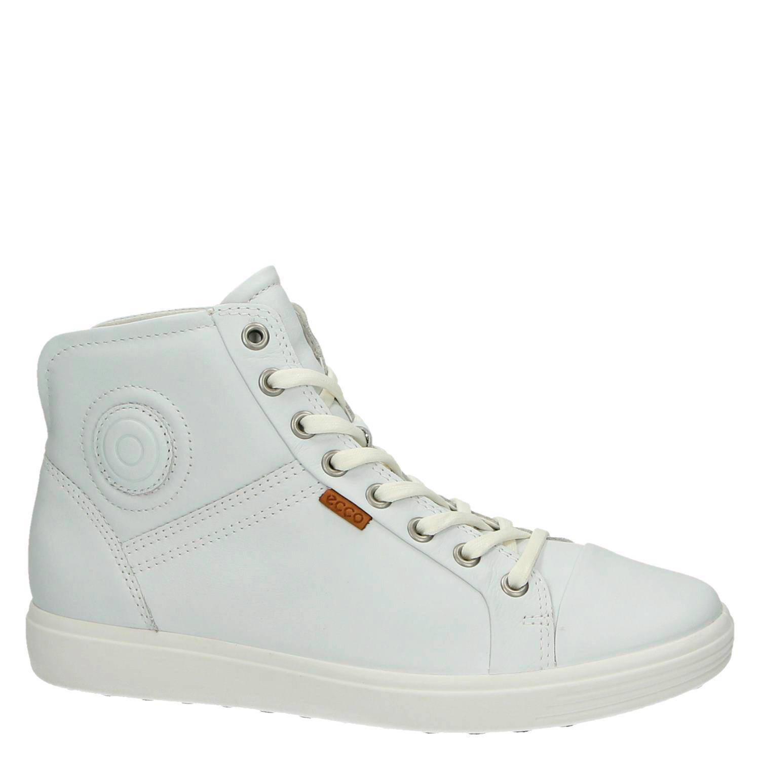 Ecco leren sneakers Soft 7 | wehkamp